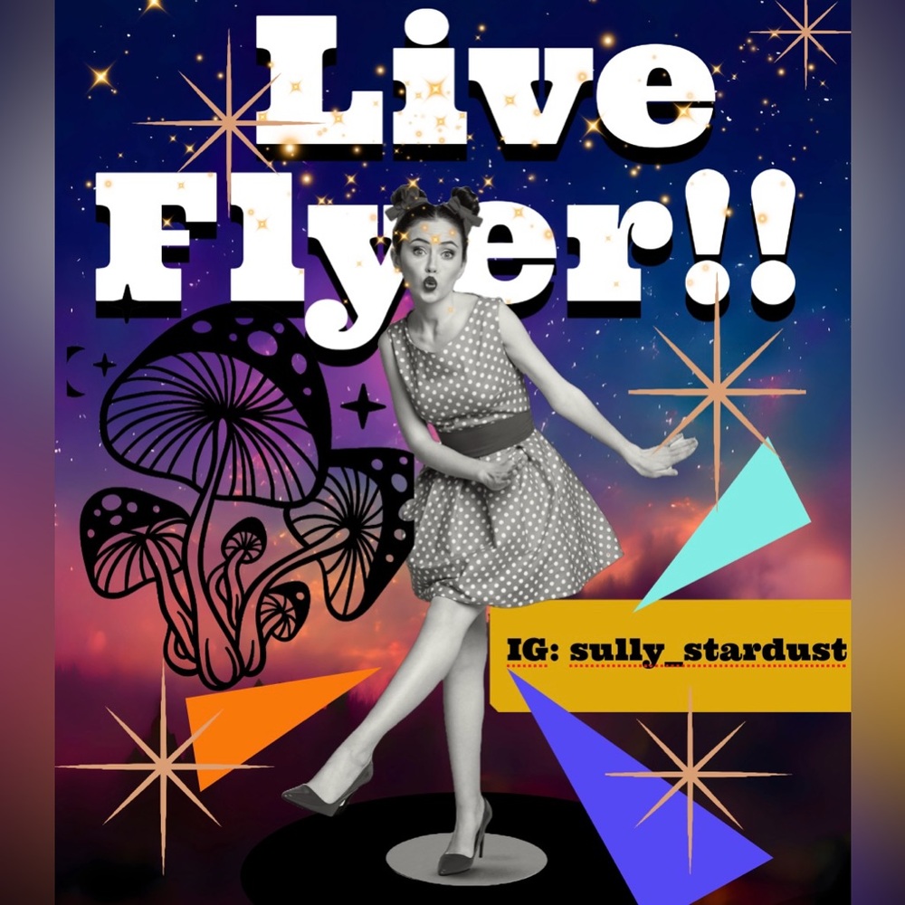 SULLY LIVE FLYER!!!! ❤️ the flyer to join the fun!!!